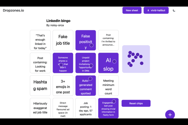 Screenshot of project