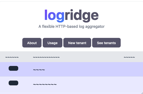 Screenshot of project
